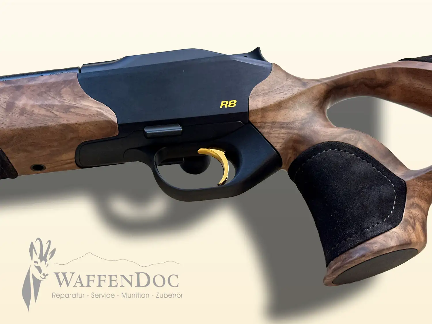 Blaser R8 Easy Custom Hirschleder